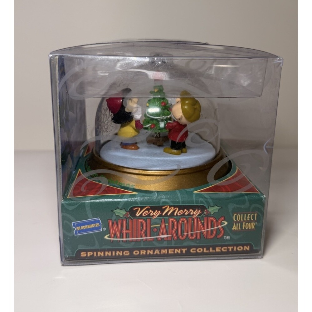 Very Merry Whirl-Arounds Blockbuster Spinning Ornament A Charlie Brown Christmas - Picture 2 of 6